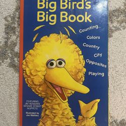 Big Bird's Big Book (Sesame Street) 1987