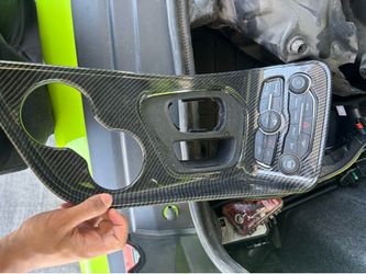 Hellcat center console cover