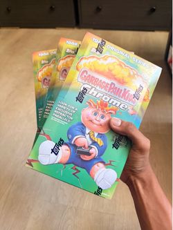 GARBAGE PAIL KIDS: CHROME SERIES 5 HOBBY BOX, 2022