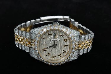 iced out watch *read description*