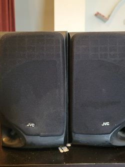 Pair Of Jvc Speakers