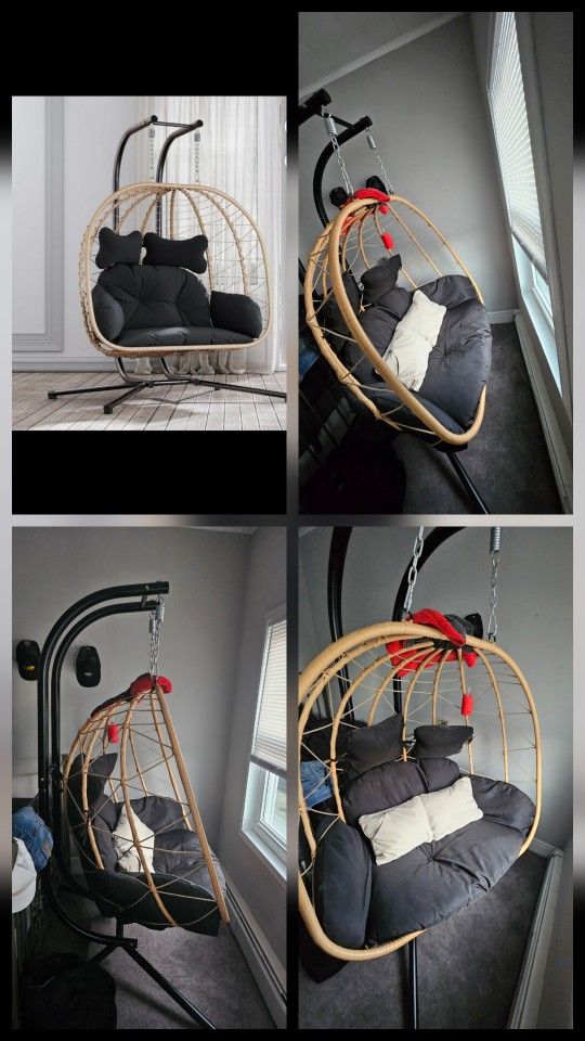 Egg Double Seater Swing Chair