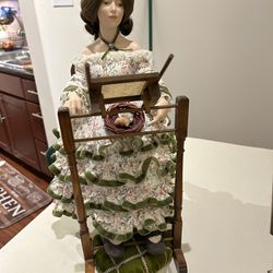 Danbury Mint Sampler Doll