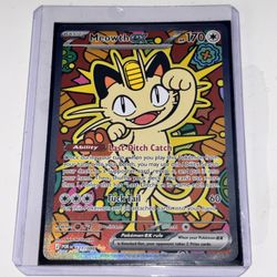 Meowth EX Card