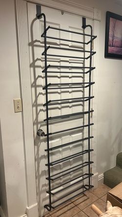 12 Tier Over-the-Door Shoe Rack