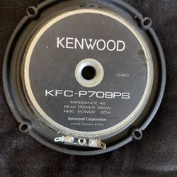 Kenwood Speakers 