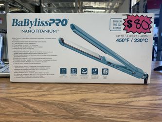 BaBylissPRO Nano Titanium Ultra-Thin Flat Iron 1″