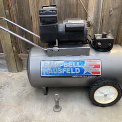 Air Compressor Needs Piston. U Fix, As Is Sale. Good Motor And Tank