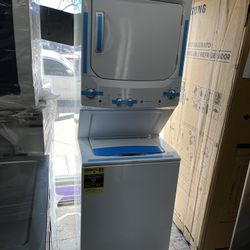 GE Stackable 27” Washer Dryer Electric Laundry Center 