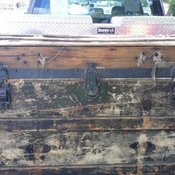 Antique Chest And Chair