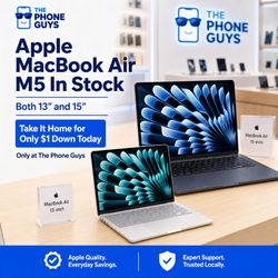 Apple - MacBook Air 13-inch - Apple M5 chip (Brand New) 10-core CPU and 8-core GPU - 16GB Memory - 512GB SSD Sky Blue
