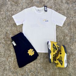 100% Authentic Eric Emanuel EE Shorts Outfit