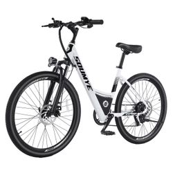 🇺🇸 M111 26” ELECTRIC BIKE  ⚡ 350W Brushless Rear-Hub Motor 🔋 Built-In 36V 10Ah / 360Wh Battery 🚀 Top Speed: Up to 20 MPH 🛣️ PAS Range: Up to 40 M