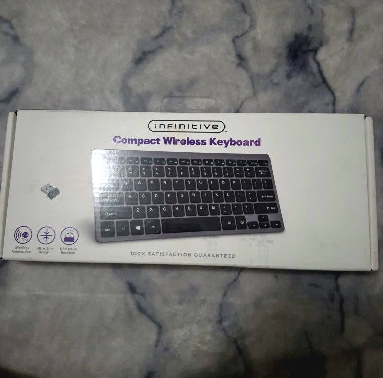 compact wireless keyboard