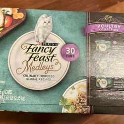 Fancy Feast Medley Chicken 30 Cans 