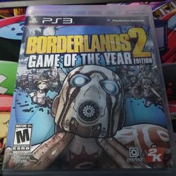 Borderlands 2 PlayStation 3/PS3 (Read Description)