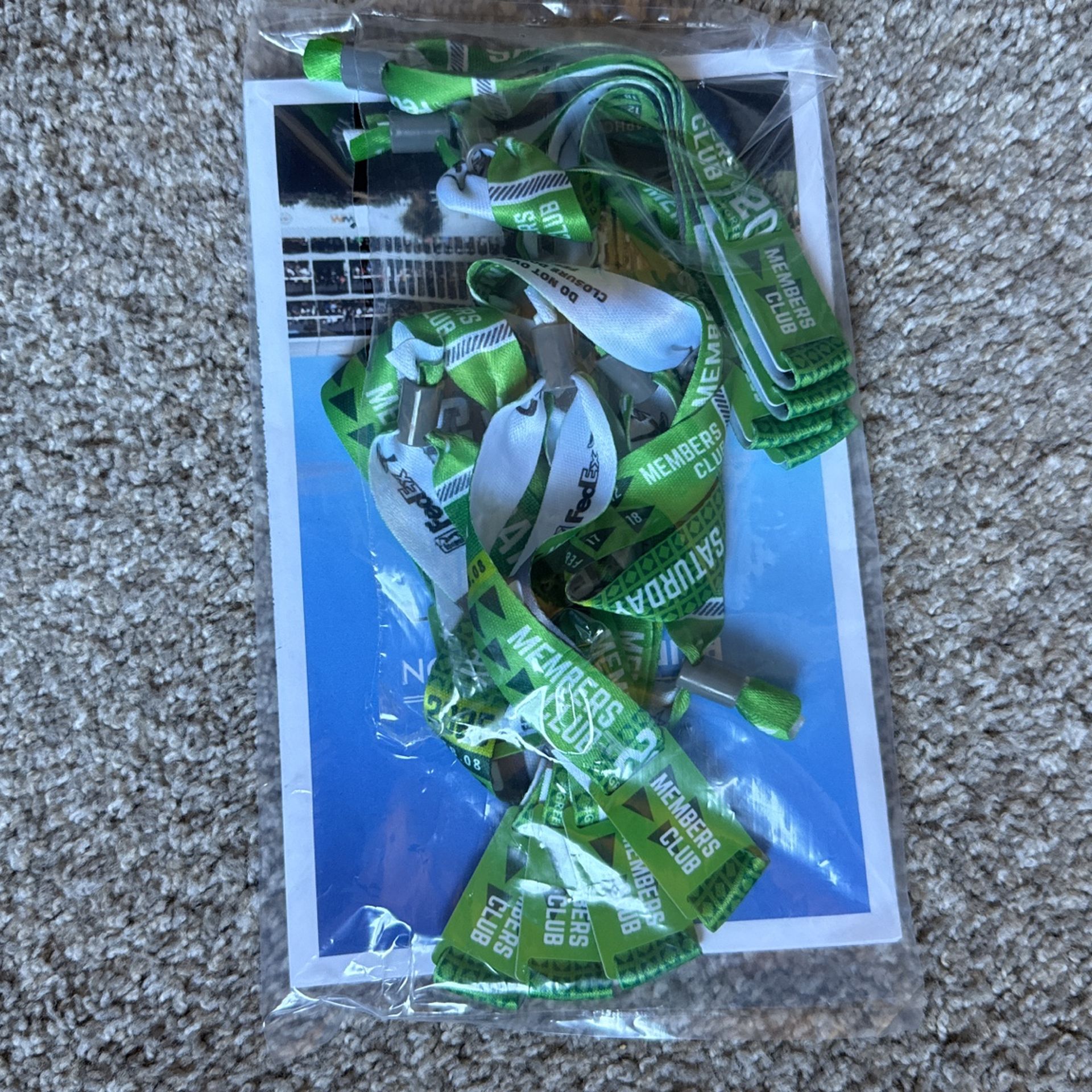 Saturday members Tickets Wristbands For Waste Management WMPO Phoenix Open