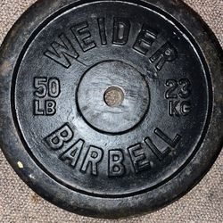 Vintage weights and bars for 0.9$/lb