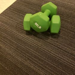 20lbs Dumbell Set Of 2