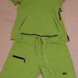Koi Lite Scrubs Womens Green Tea S