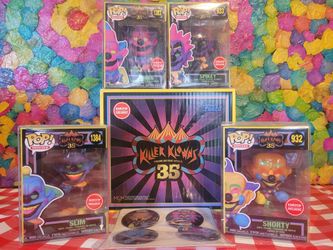 Funko Pop! Movies Killer Klowns from Outer Space 35th Anniversary GameStop Exclusive Set