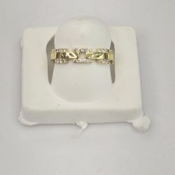 10kt Real Gold Ring Band 