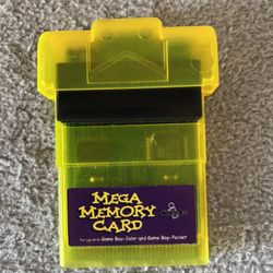 Interact Mega Memory Card Nintendo Game Boy Color Pocket  Rare And Super Clean