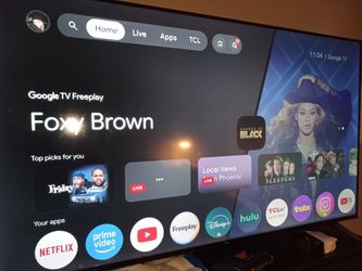 TCL GOOGLE SMART TV 55 INCH