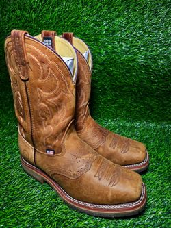 DOUBLE-H MEN'S STEEL-TOE WORK BOOT 9.5EE