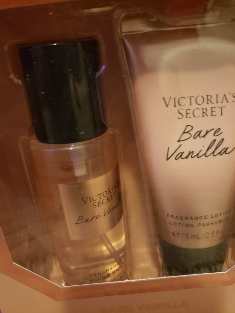 Victoria's Secret Mini Mist Duo In BARE VANILLA