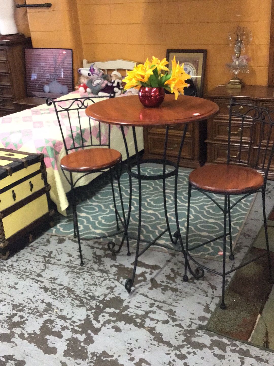 3pc Bar/Pub/Bistro Table Set 4 Sale