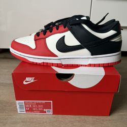 nike dunk low emb nba 75th anniversary chicago size 10.5 new