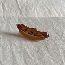 A Hot Dog Pin 
