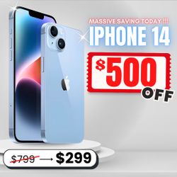 📱 iPhone 14 Now Only $299! Save $500 Instantly – $1 Down Option Available 🔥