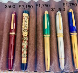 Montblanc fountain pen rollerball highlighter collection