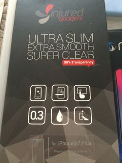 iPhone 7 Plus tempered glass screen protector