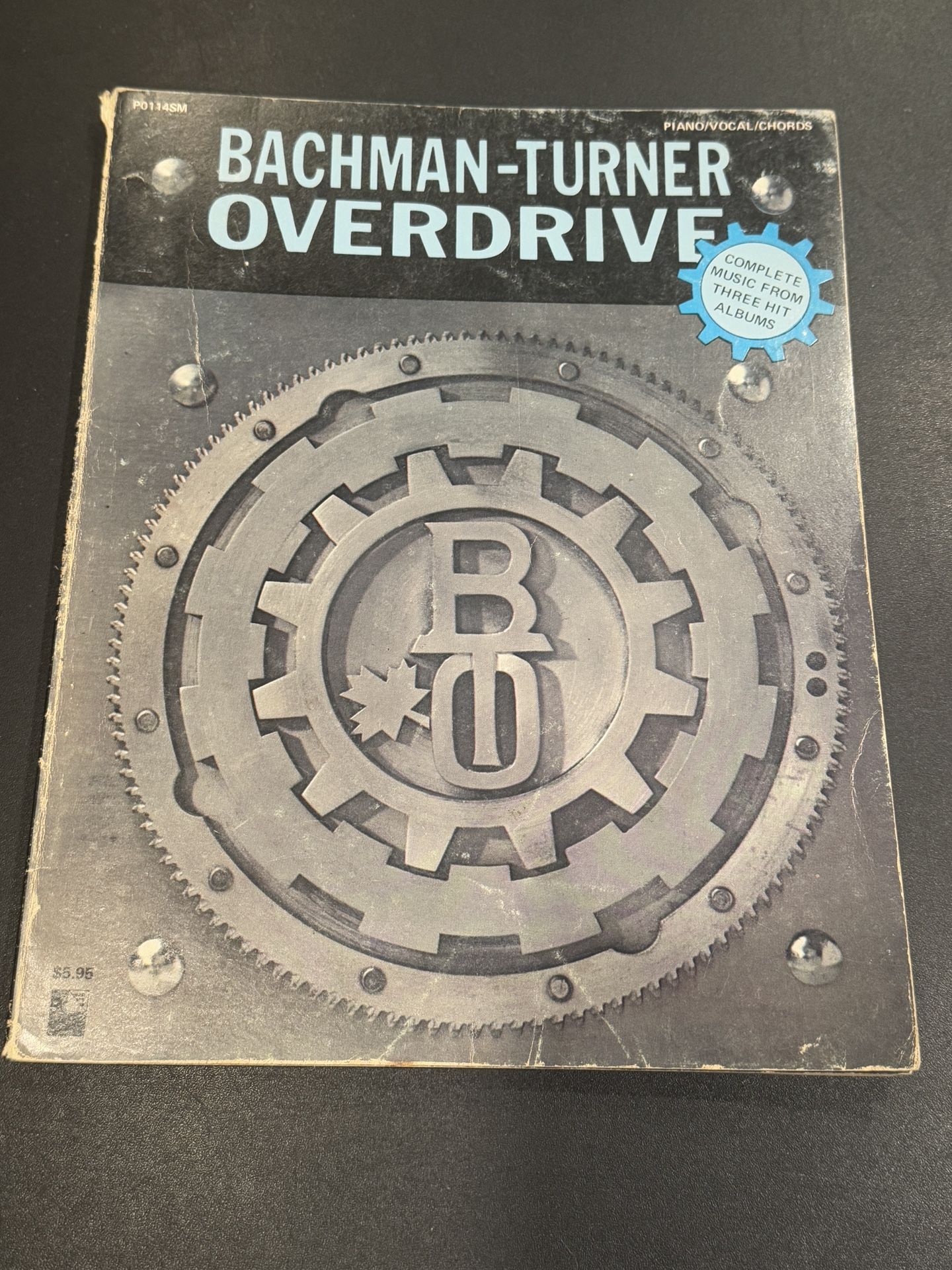 Bachman-Turner Overdrive Song Book 1974 Sheet Music Takin' Care of Business. Used condition ! 72 pages, measures 11 by 8.5 inches. Piano/Vocal/Chor