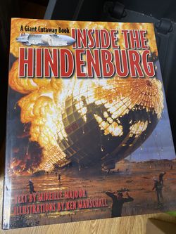 Inside the Hindenburg [Giant Cutaway Book] ,