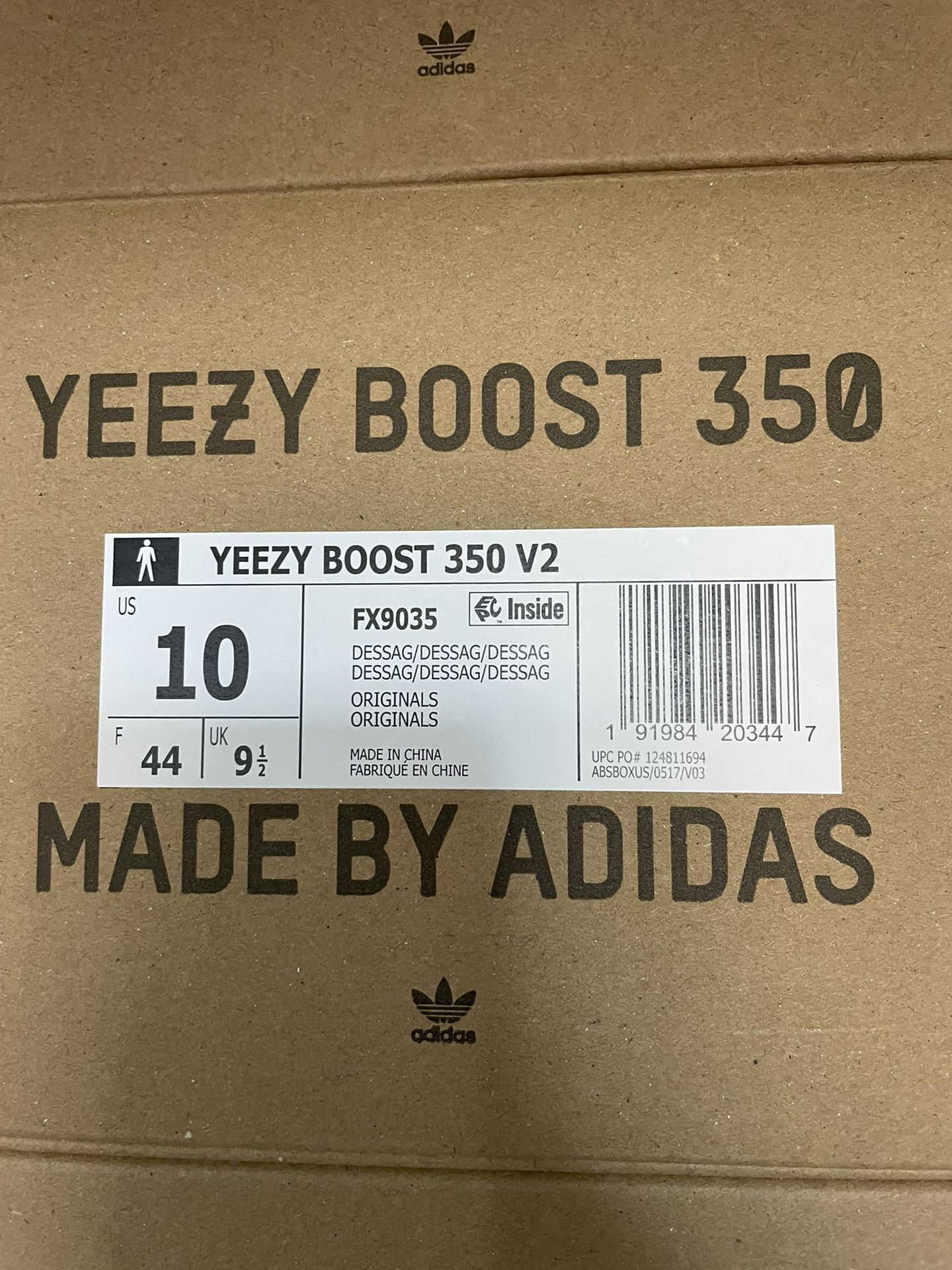 Yeezy Boost 350 V2 Size 10