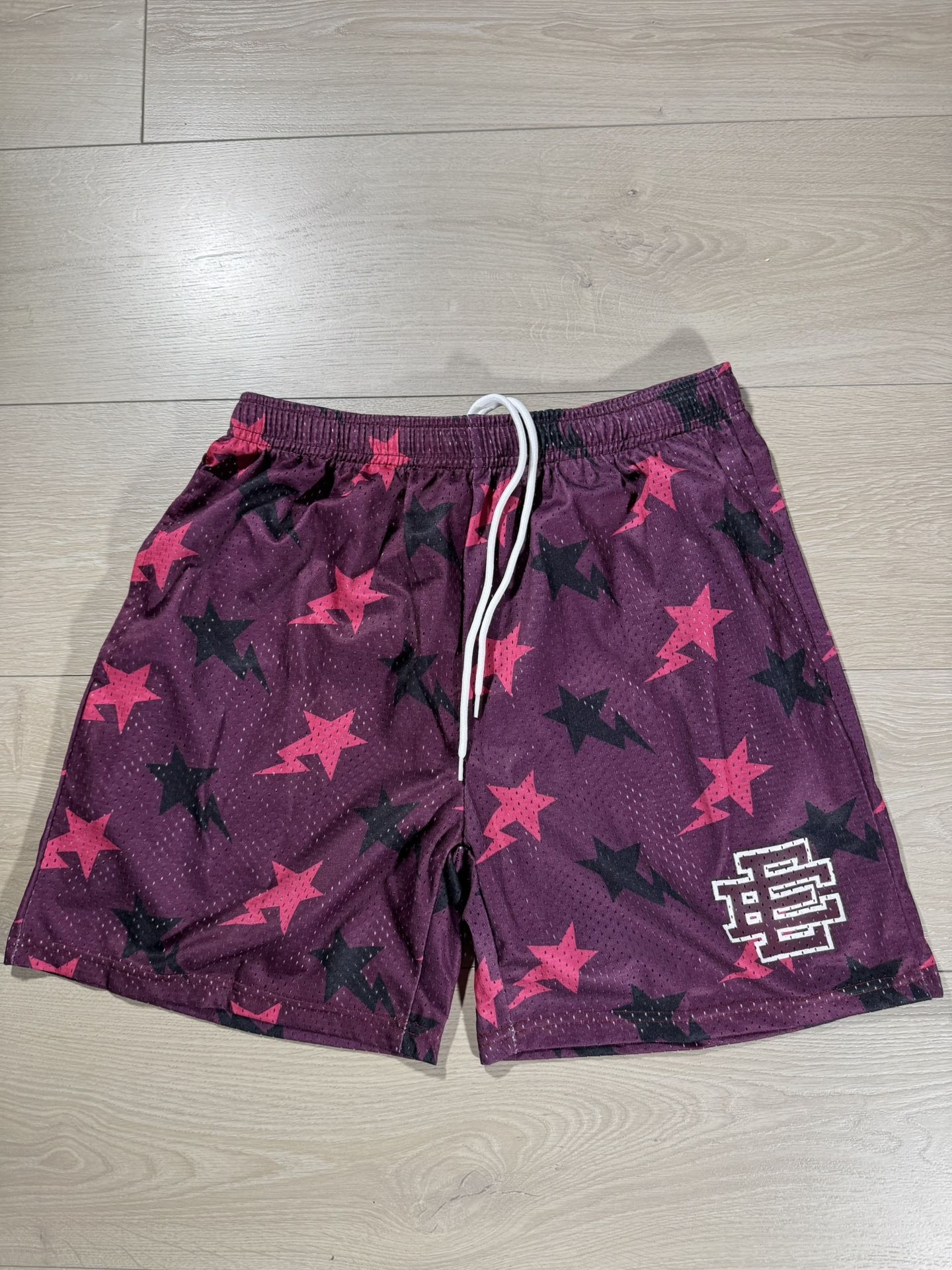 Eric Emanuel x Purple Bape Shorts - Men’s Large