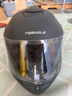 Triangle Full-Face Motorcycle Helmet – DOT Certified – $30 OBO