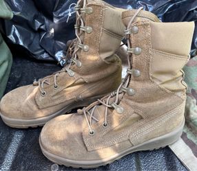 Military surplus Belleville men’s size 3.5 steel toe combat boots