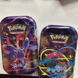 New Pokemon Tins 