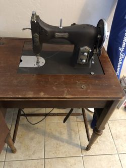 Old sewing machine