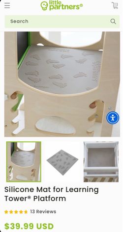 Silicon Mat For Toddler Tower *ONLY*
