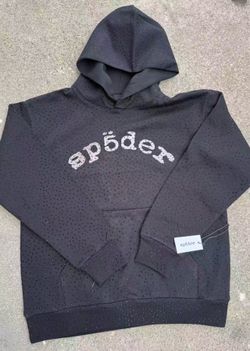 Black Sp5der VVS Hoodie