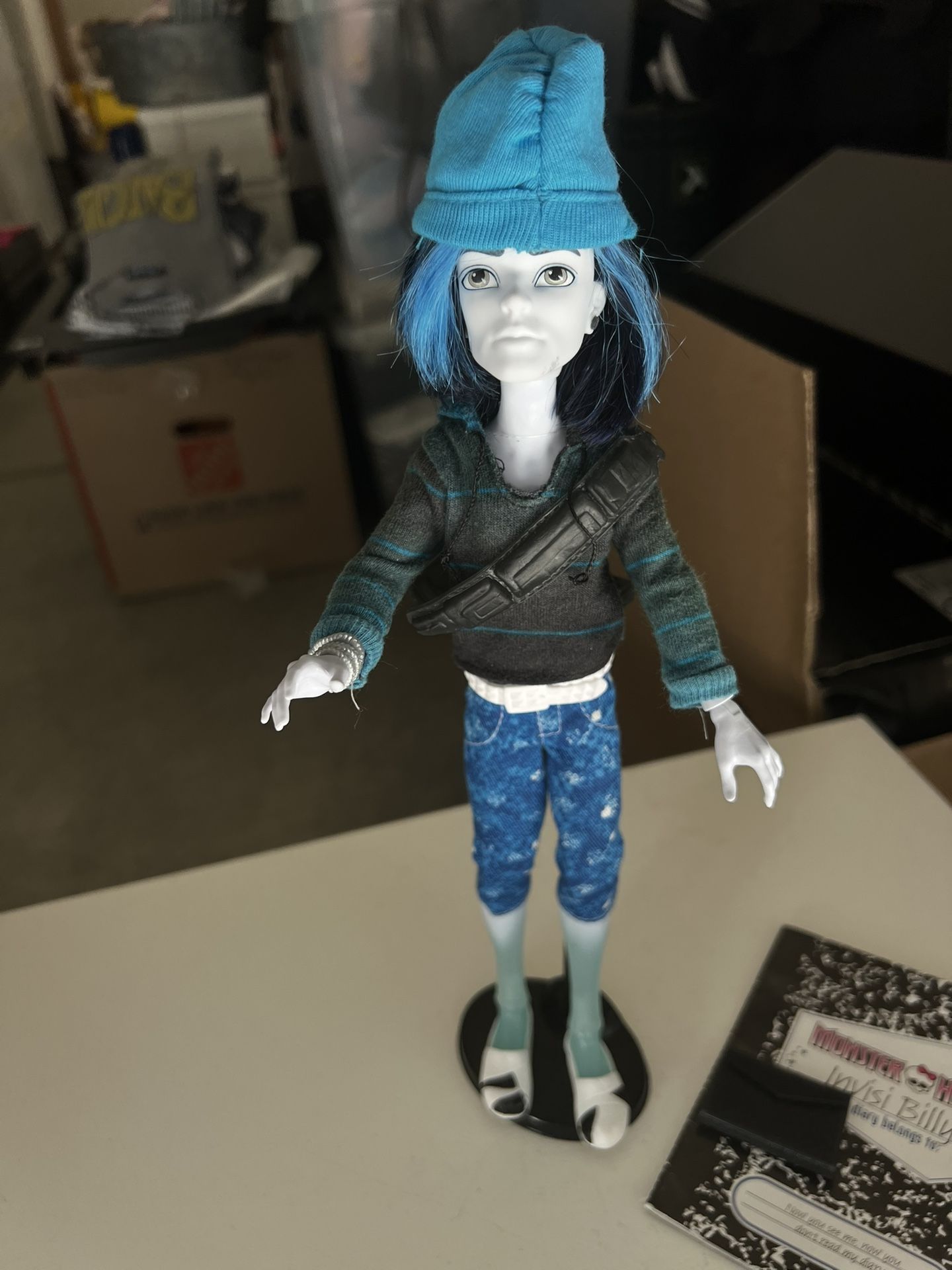 2013 Monster High Doll- Invisi Billy Scaremester