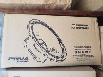 12" PRV speakers 