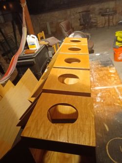 Custom handmade Airmail box