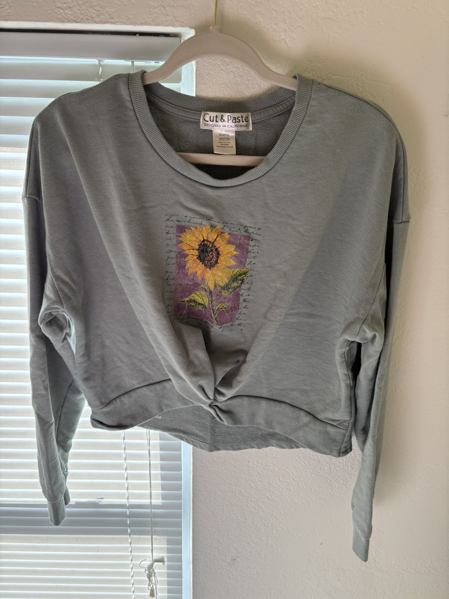 XL Sunflower Sweater